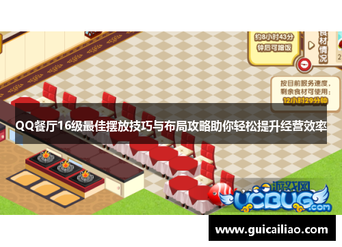 QQ餐厅16级最佳摆放技巧与布局攻略助你轻松提升经营效率